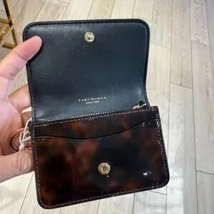 Tory Burch | Bags | Tory Burch Emerson Tortoise Flap Card